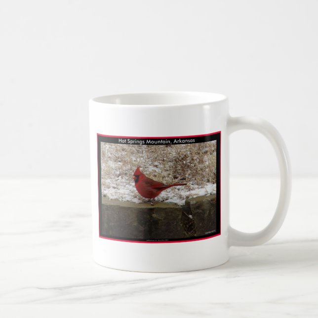 Cardinal Hot Springs Nat. Park Mountain AR Gifts Coffee Mug (Right)