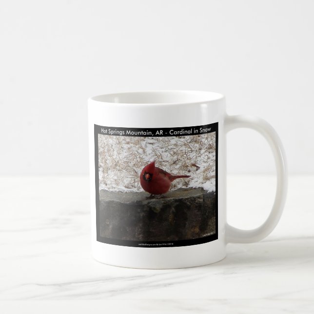 Cardinal Hot Springs Nat. Park Mt AR Gifts Apparel Coffee Mug (Right)