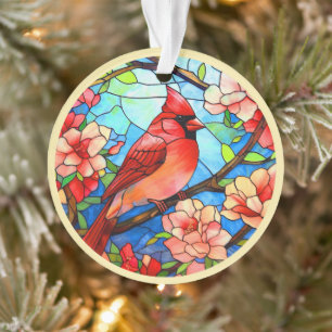 Cardinal / In Memoriam Acrylic Ornament