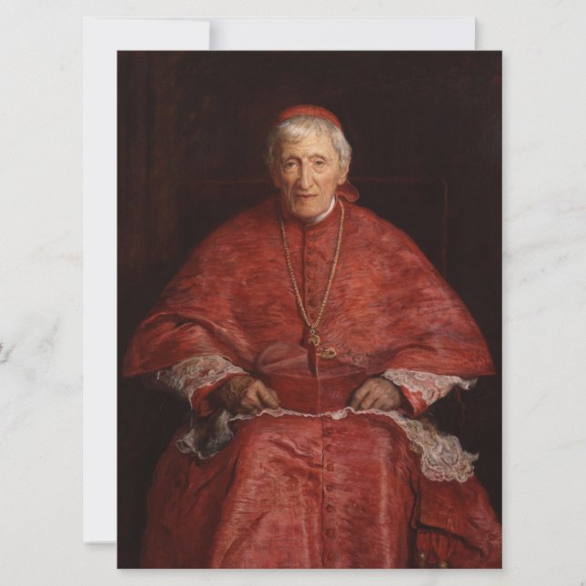 Cardinal John Henry Newman Card (Front)