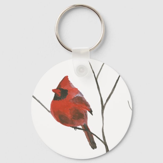 Cardinal Key Ring (Front)