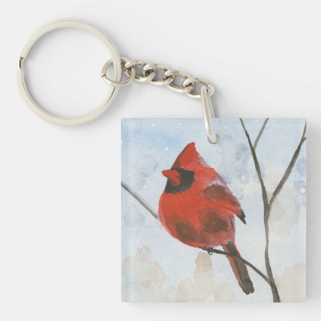 Cardinal Key Ring (Front)
