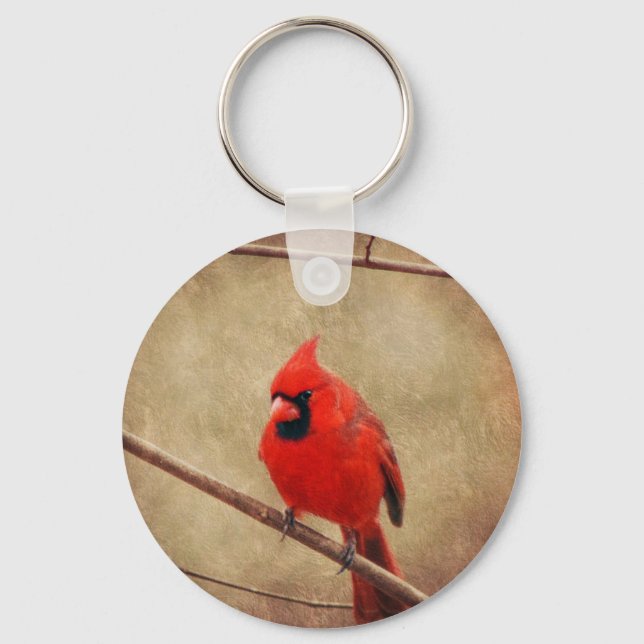 Cardinal Key Ring (Front)