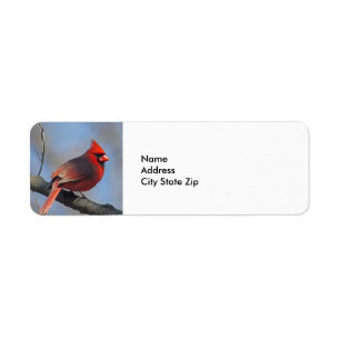 Cardinal Label Return Address Label