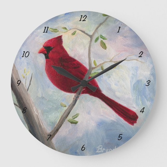 Cardinal Large Clock (Front)
