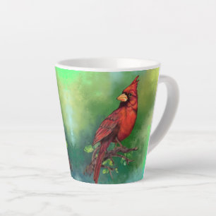 Cardinal Latte Mug