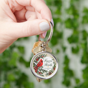 Cardinal Memorial Christmas Ornament 2026 Foreve Key Ring