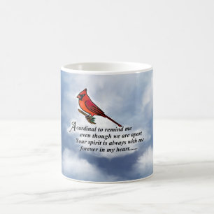 Cardinal Memorial Poem Coffee Mug