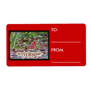 Cardinal Merry Christmas Items