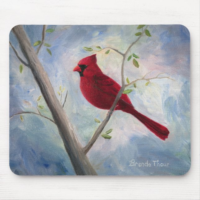 cardinal mousepad (Front)