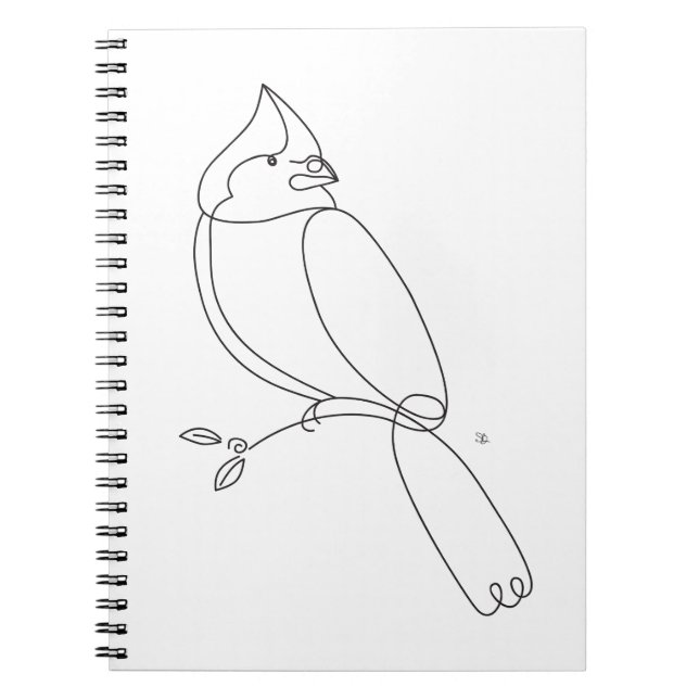 Cardinal Notebook (Front)