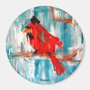 Cardinal on Branch Magnet