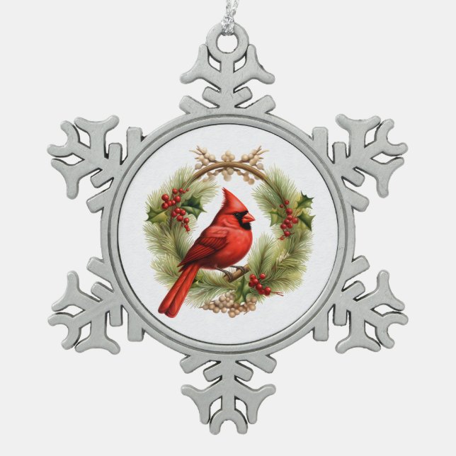 Cardinal Ornament (Front)