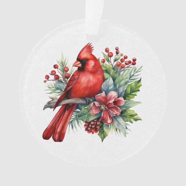 Cardinal Ornament (Front)