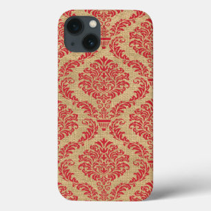 Cardinal Parisian Moods Damask iPhone 13 Case