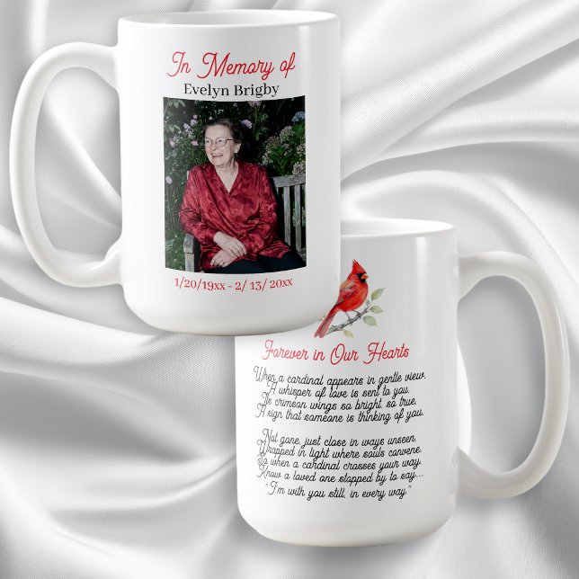 Cardinal Poem Memorial Keepsake  Coffee Mug (Creator Uploaded)