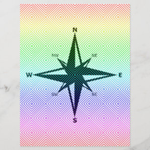 cardinal points, spectral romb flyer