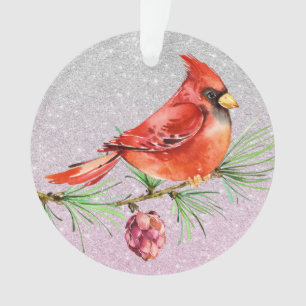 Cardinal - Red Bird Ornament