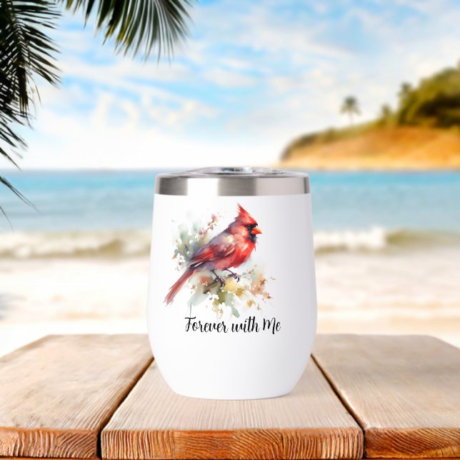 Cardinal Red Forever with Me Personalize (Beach (Rotated))