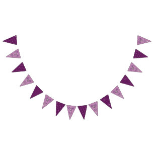 Cardinal Red Rosace Bunting