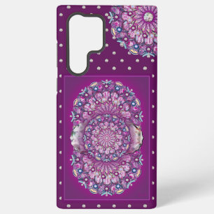 Cardinal Red Rosace Samsung Galaxy Case