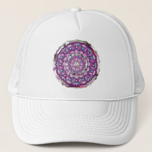 Cardinal red Rosace Trucker Hat