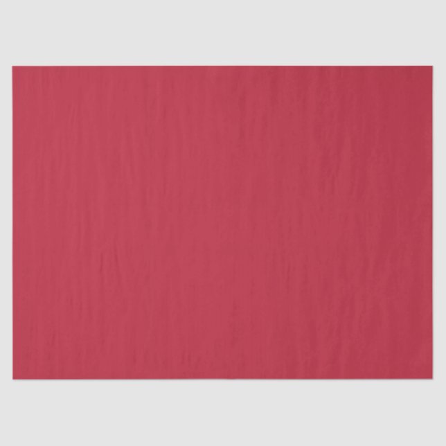 cardinal red solid color tissue paper (Front)