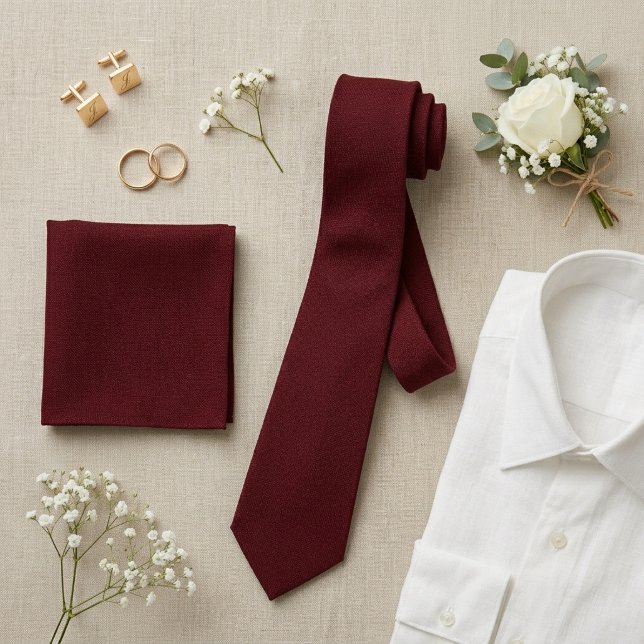 Cardinal Red Woven Heritage Tie (Creator Uploaded)