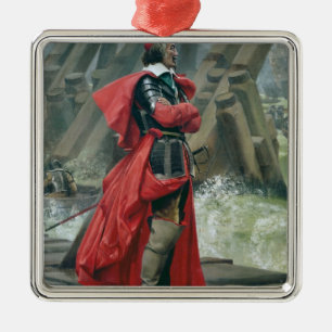 Cardinal Richelieu on the sea wall at La Metal Ornament
