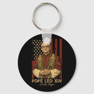 Cardinal Robert Francis Prevost Pope Leo Xiv Ameri Key Ring