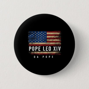 Cardinal Robert Prevo Da Pope Leo Xiv Da Pop Catho 6 Cm Round Badge