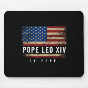 Cardinal Robert Prevo Da Pope Leo Xiv Da Pop Catho Mouse Pad