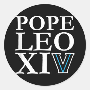 Cardinal Robert Prevost Shirt Pope Leo Xiv 1 Classic Round Sticker