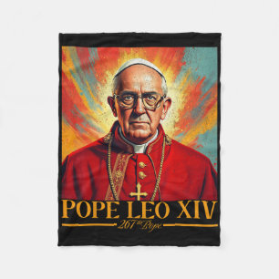 Cardinal Robert Prevost Shirt Pope Leo Xiv 1 Fleece Blanket