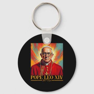 Cardinal Robert Prevost Shirt Pope Leo Xiv 1 Key Ring