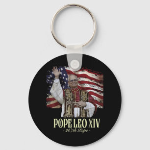 Cardinal Robert Prevost Shirt Pope Leo Xiv 3 Key Ring