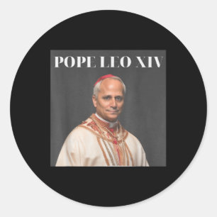 Cardinal Robert Prevost Shirt Pope Leo Xiv 8 Classic Round Sticker