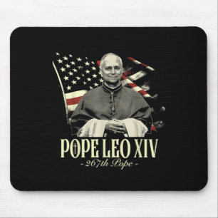 Cardinal Robert Prevost Shirt Pope Leo Xiv Mouse Pad