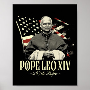 Cardinal Robert Prevost Shirt Pope Leo Xiv Poster