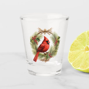 Cardinal Shot Glass