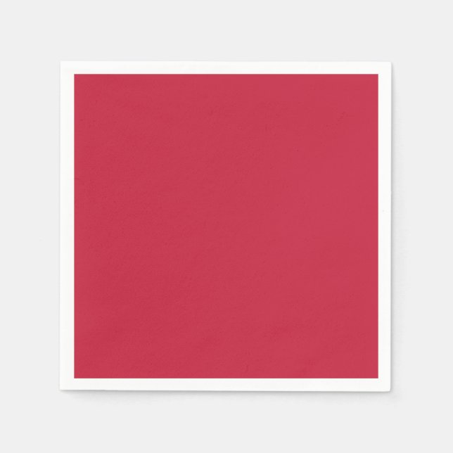 Cardinal (solid colour)  napkin (Front)