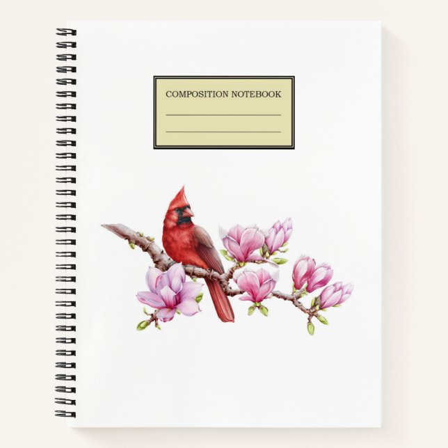 Cardinal Spiral Notebook (Front)