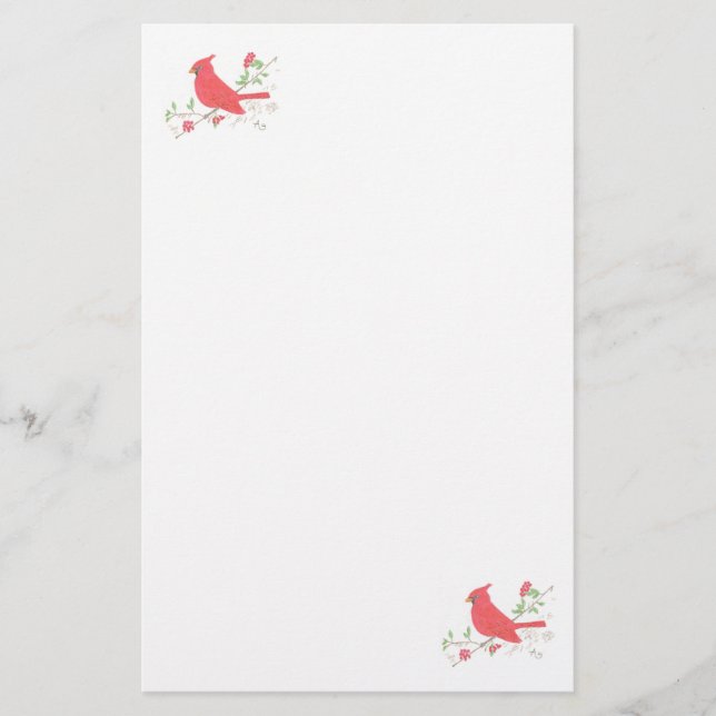 Cardinal Stationary Stationery (Front)