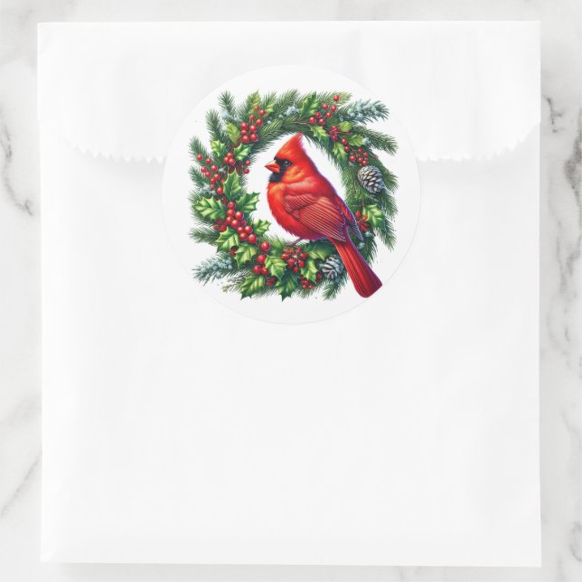 Cardinal Stickers (Bag)