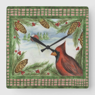  Cardinal Wall Clock