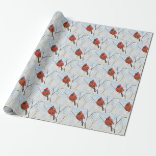 Cardinal Wrapping Paper