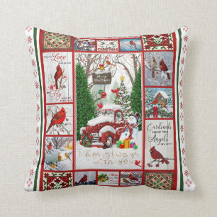 Cardinals Appear When Angels Are Near Gifts Cushion