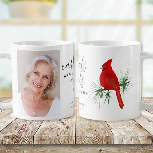 Cardinals Appear When Angels are Near Photo Coffee Mug (Creator Uploaded)