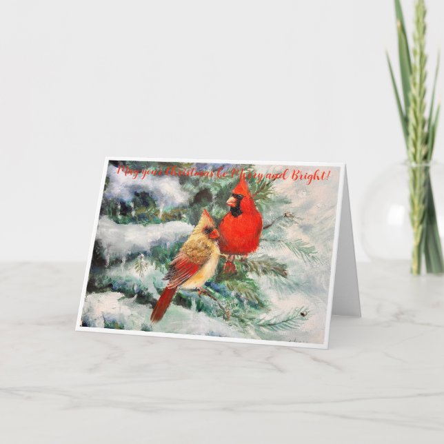 Cardinals Christmas Cards (Front)