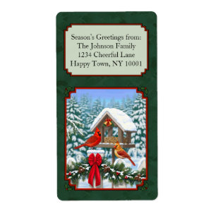 Cardinals Christmas Feast Green